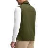 imageTBMPOY Mens Vest Casual Lightweight Thin Utility 3 Zip Pockets Stylish Sleeveless Jackets Summer Fall Golf Travel BusinessArmy Green