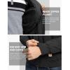 imageTBMPOY Mens Winter Jackets Hooded Work Cotton FLeece Lined Duck Coats Flannel Active Workwear CoatBlack