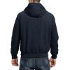 imageTBMPOY Mens Winter Jackets Hooded Work Cotton FLeece Lined Duck Coats Flannel Active Workwear CoatNavy