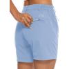imageTBMPOY Womens 6quot Hiking Cargo Shorts Quick Dry with Pockets Work Golf Short Lightweight Outdoor Active Summer for Women6blue Purple