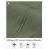 imageTBMPOY Womens Capri Pants Lightweight Quick Dry Hiking Cargo Pockets Casual Water Resistant Travel Cropped CottonArmy Green