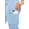imageTBMPOY Womens Cargo Capris Lightweight Hiking Pants 6 Pockets Quick Dry Casual Outdoor Trip Loose Shorts Cropped CottonBaby Blue