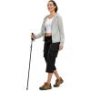 imageTBMPOY Womens Cargo Capris Lightweight Hiking Pants 6 Pockets Quick Dry Casual Outdoor Trip Loose Shorts Cropped CottonBlack