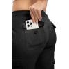 imageTBMPOY Womens Cargo Capris Lightweight Hiking Pants 6 Pockets Quick Dry Casual Outdoor Trip Loose Shorts Cropped CottonBlack