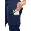 imageTBMPOY Womens Cargo Capris Lightweight Hiking Pants 6 Pockets Quick Dry Casual Outdoor Trip Loose Shorts Cropped CottonNavy