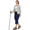 imageTBMPOY Womens Cargo Capris Lightweight Hiking Pants 6 Pockets Quick Dry Casual Outdoor Trip Loose Shorts Cropped CottonNavy