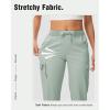 imageTBMPOY Womens Cargo Capris with Pockets Lightweight Hiking Capris Pants Quick Dry Casual Cropped Pants Summer Trip CottonStyle 2blue