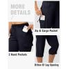 imageTBMPOY Womens Cargo Capris with Pockets Lightweight Hiking Capris Pants Quick Dry Casual Cropped Pants Summer Trip CottonStyle 2navy
