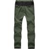 imageTBMPOY Womens Hiking Cargo Pants Outdoor Waterproof Windproof Softshell Fleece Snow Pants5green