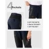 imageTBMPOY Womens Hiking Cargo Pants Outdoor Waterproof Windproof Softshell Fleece Snow Pants6navy
