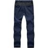 imageTBMPOY Womens Hiking Cargo Pants Outdoor Waterproof Windproof Softshell Fleece Snow Pants6navy