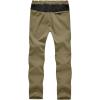imageTBMPOY Womens Hiking Cargo Pants Outdoor Waterproof Windproof Softshell Fleece Snow Pants7khaki