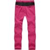 imageTBMPOY Womens Hiking Cargo Pants Outdoor Waterproof Windproof Softshell Fleece Snow Pants8rose
