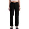 imageTBMPOY Womens Hiking Cargo Pants Outdoor Waterproof Windproof Softshell Fleece Snow PantsBlack