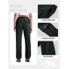 imageTBMPOY Womens Hiking Cargo Pants Outdoor Waterproof Windproof Softshell Fleece Snow PantsDark Grey