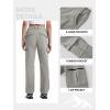 imageTBMPOY Womens Hiking Cargo Pants Outdoor Waterproof Windproof Softshell Fleece Snow PantsLight Grey
