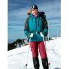 imageTBMPOY Womens Hiking Cargo Pants Outdoor Waterproof Windproof Softshell Fleece Snow PantsRose