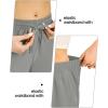 imageTBMPOY Womens Hiking Cargo Shorts 85quot Lightweight QuickDry Water Resistant Athletic Shorts with Zipper PocketsLight Grey