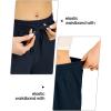 imageTBMPOY Womens Hiking Cargo Shorts 85quot Lightweight QuickDry Water Resistant Athletic Shorts with Zipper PocketsNavy