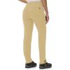 imageTBMPOY Womens Hiking Pants Lightweight Water Resistant Travel Joggers Quick Dry Outdoor Athletic Pants Zipper PocketsCamel