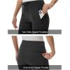 imageTBMPOY Womens Hiking Pants Lightweight Water Resistant Travel Joggers Quick Dry Outdoor Athletic Pants Zipper PocketsDark Grey