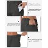imageTBMPOY Womens Lightweight Hiking Pants Water Resistant Quick Dry Travel Work Outdoor Fishing Pants Zipper PocketsDark Grey