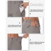 imageTBMPOY Womens Lightweight Hiking Pants Water Resistant Quick Dry Travel Work Outdoor Fishing Pants Zipper PocketsMedium Grey