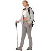 imageTBMPOY Womens Lightweight Hiking Pants Water Resistant Quick Dry Travel Work Outdoor Fishing Pants Zipper PocketsMedium Grey