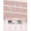 imageTBMPOY Womens Short Sleeve Workout Tops TShirts Breathable Quick Dry UPF 30 Athletic Exercise Tee Shirts with Side SlitsLight Pink