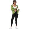 imageTBMPOY Womens UPF 50 Sun Protection Hoodie Jackets Light Weight Long Sleeve Shirts Hiking Outdoor Full Zip Tops11fruit Green