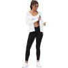 imageTBMPOY Womens UPF 50 Sun Protection Hoodie Jackets Light Weight Long Sleeve Shirts Hiking Outdoor Full Zip Tops13white