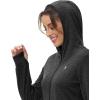 imageTBMPOY Womens UPF 50 Sun Protection Hoodie Jackets Light Weight Long Sleeve Shirts Hiking Outdoor Full Zip Tops1dark Grey