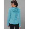 imageTBMPOY Womens UPF 50 Sun Protection Hoodie Jackets Light Weight Long Sleeve Shirts Hiking Outdoor Full Zip Tops3light Blue