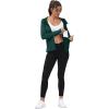 imageTBMPOY Womens UPF 50 Sun Protection Hoodie Jackets Light Weight Long Sleeve Shirts Hiking Outdoor Full Zip Tops4blackish Green