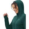 imageTBMPOY Womens UPF 50 Sun Protection Hoodie Jackets Light Weight Long Sleeve Shirts Hiking Outdoor Full Zip Tops4blackish Green