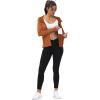 imageTBMPOY Womens UPF 50 Sun Protection Hoodie Jackets Light Weight Long Sleeve Shirts Hiking Outdoor Full Zip Tops5orange