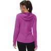 imageTBMPOY Womens UPF 50 Sun Protection Hoodie Jackets Light Weight Long Sleeve Shirts Hiking Outdoor Full Zip Tops7purple