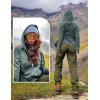 imageTBMPOY Womens UPF 50 Sun Protection Hoodie Jackets Light Weight Long Sleeve Shirts Hiking Outdoor Full Zip Tops8cyan