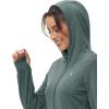 imageTBMPOY Womens UPF 50 Sun Protection Hoodie Jackets Light Weight Long Sleeve Shirts Hiking Outdoor Full Zip Tops8cyan