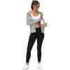 imageTBMPOY Womens UPF 50 Sun Protection Hoodie Jackets Light Weight Long Sleeve Shirts Hiking Outdoor Full Zip Tops9light Grey