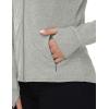 imageTBMPOY Womens UPF 50 Sun Protection Hoodie Jackets Light Weight Long Sleeve Shirts Hiking Outdoor Full Zip Tops9light Grey