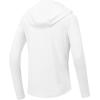 imageTBMPOY Womens UPF 50 Sun Protection Hoodie Shirt Long Sleeve Fishing Hiking Outdoor UV Shirt Lightweight1 Pocketwhite