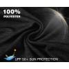 imageTBMPOY Womens UPF 50 Sun Protection Hoodie Shirt Long Sleeve Fishing Hiking Outdoor UV Shirt Lightweight12black