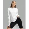 imageTBMPOY Womens UPF 50 Sun Protection Hoodie Shirt Long Sleeve Fishing Hiking Outdoor UV Shirt Lightweight13white