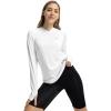 imageTBMPOY Womens UPF 50 Sun Protection Hoodie Shirt Long Sleeve Fishing Hiking Outdoor UV Shirt Lightweight13white