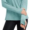 imageTBMPOY Womens UPF 50 Sun Protection Hoodie Shirt Long Sleeve Fishing Hiking Outdoor UV Shirt Lightweight15light Cyan