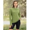 imageTBMPOY Womens UPF 50 Sun Protection Hoodie Shirt Long Sleeve Fishing Hiking Outdoor UV Shirt Lightweight16fruit Green