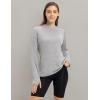 imageTBMPOY Womens UPF 50 Sun Protection Hoodie Shirt Long Sleeve Fishing Hiking Outdoor UV Shirt Lightweight17grey