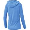 imageTBMPOY Womens UPF 50 Sun Protection Hoodie Shirt Long Sleeve Fishing Hiking Outdoor UV Shirt Lightweight19lake Blue