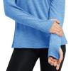 imageTBMPOY Womens UPF 50 Sun Protection Hoodie Shirt Long Sleeve Fishing Hiking Outdoor UV Shirt Lightweight19lake Blue
